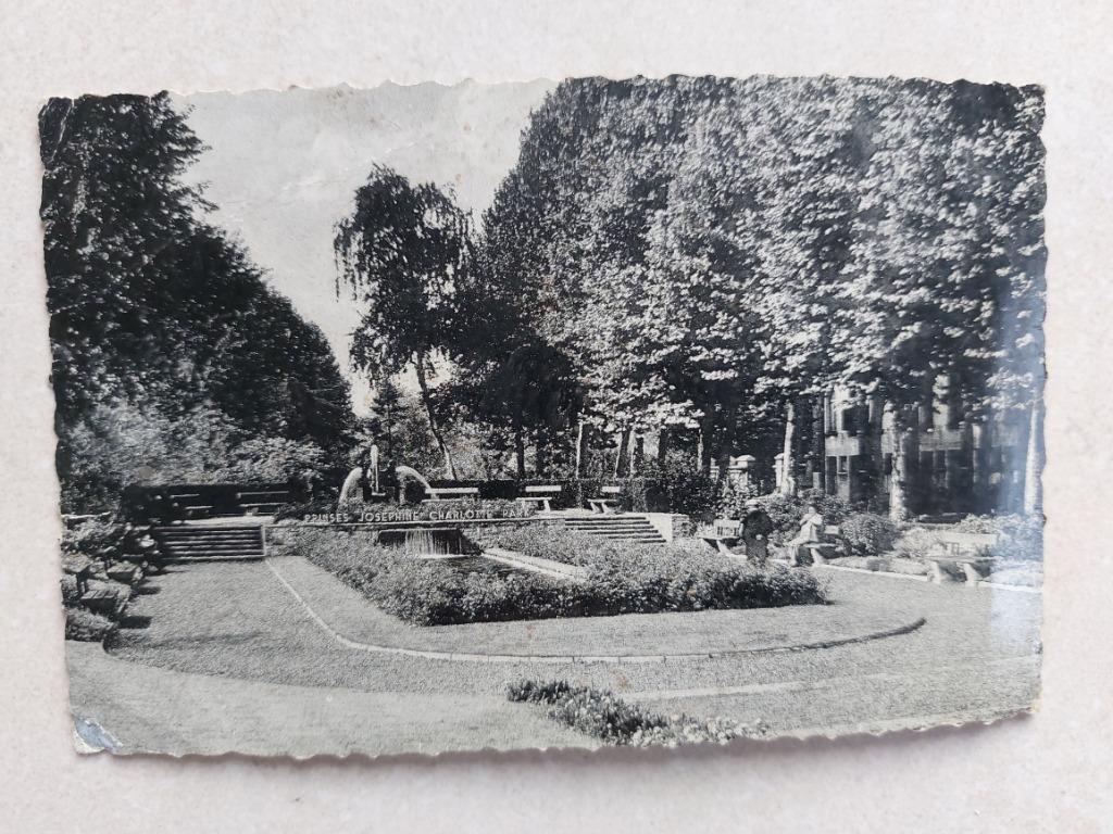 oude postkaart Lokeren, Verzenden