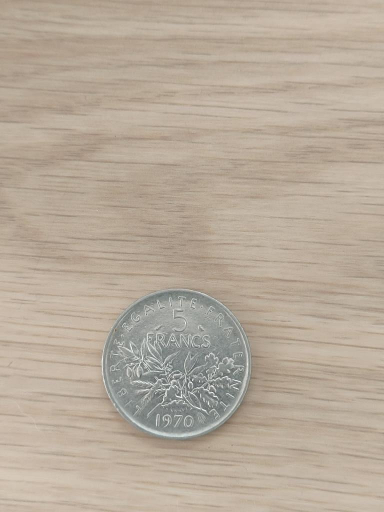 Pièces de monnaie de 5 francs de 1970, Ophalen