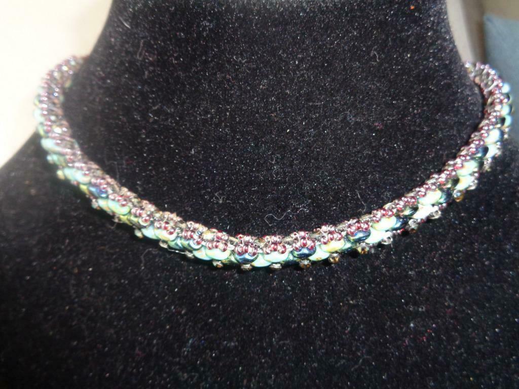 handgemaakte ketting (met swarovski parels), Ophalen of Verzenden, Nieuw