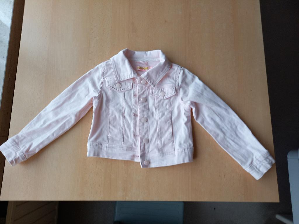 Nieuwstaat, roos jeansjasje Someone maat 116 - 6 jaar meisje, Kinderen en Baby's, Kinderkleding | Maat 116, Meisje, Ophalen of Verzenden