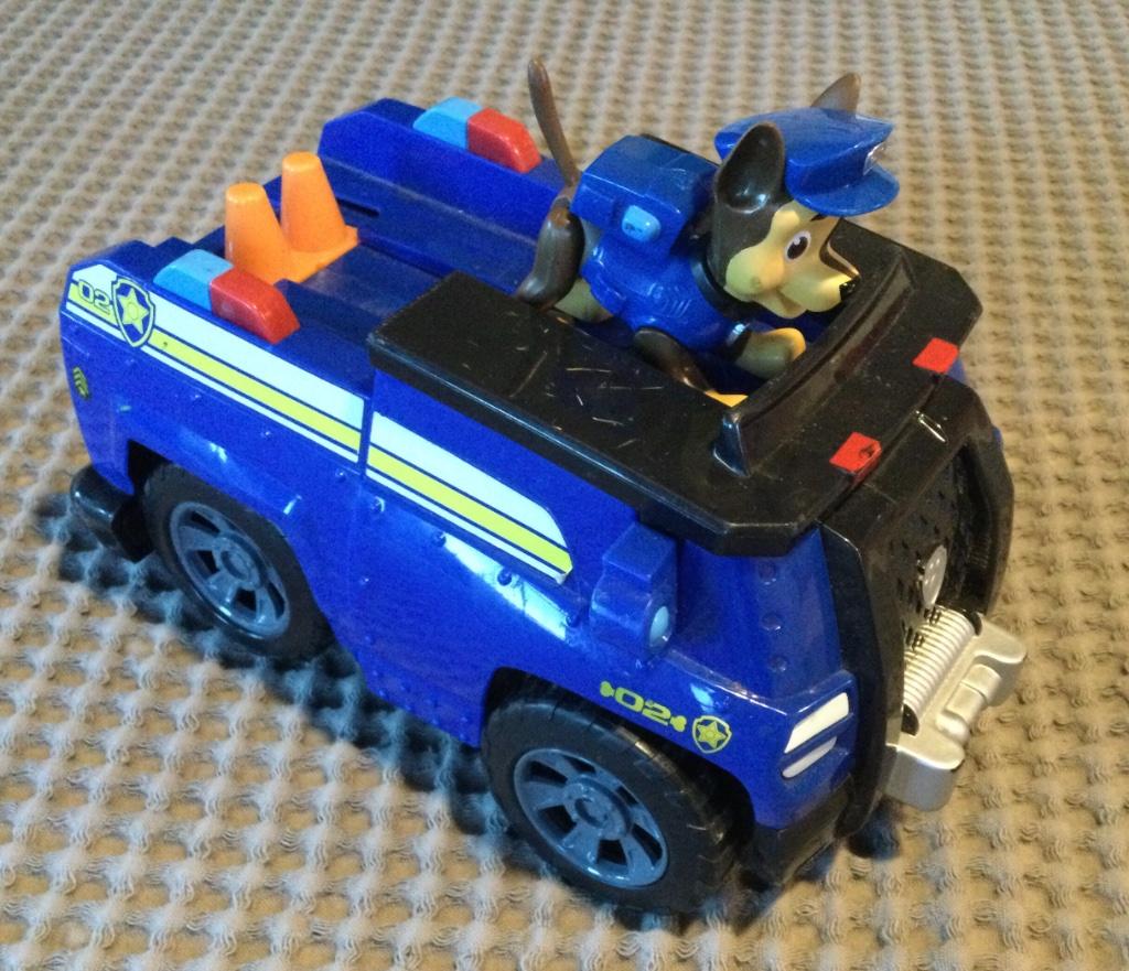 Paw Patrol transformer Chase, Ophalen of Verzenden, Gebruikt