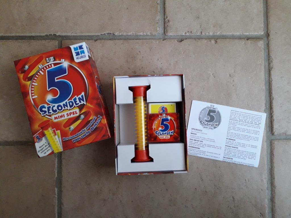 Spel 5 seconden, Hobby en Vrije tijd, Ophalen of Verzenden, Gebruikt