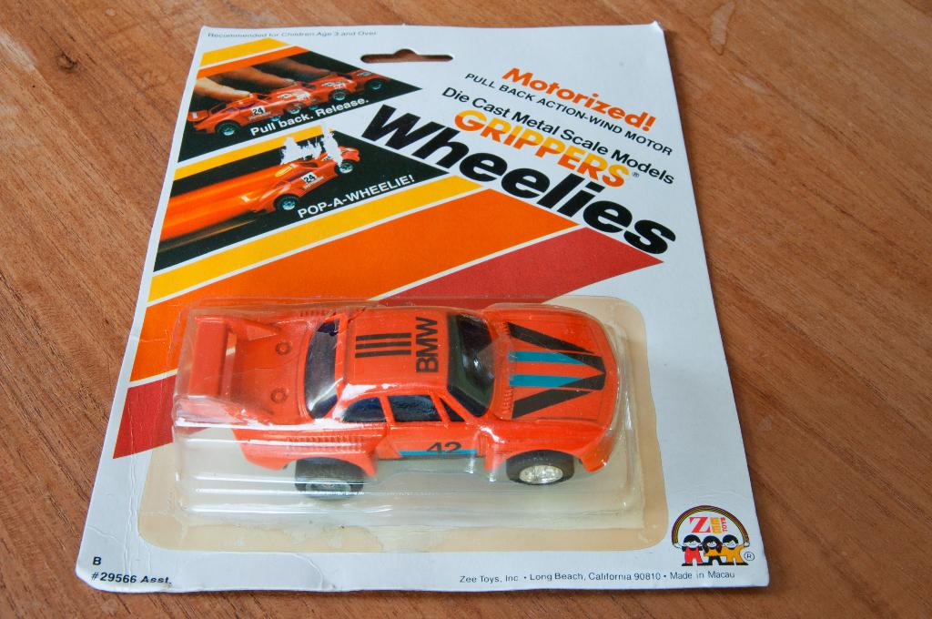BMW CS/CSi vintage miniatuurset, Ophalen of Verzenden, Gebruikt