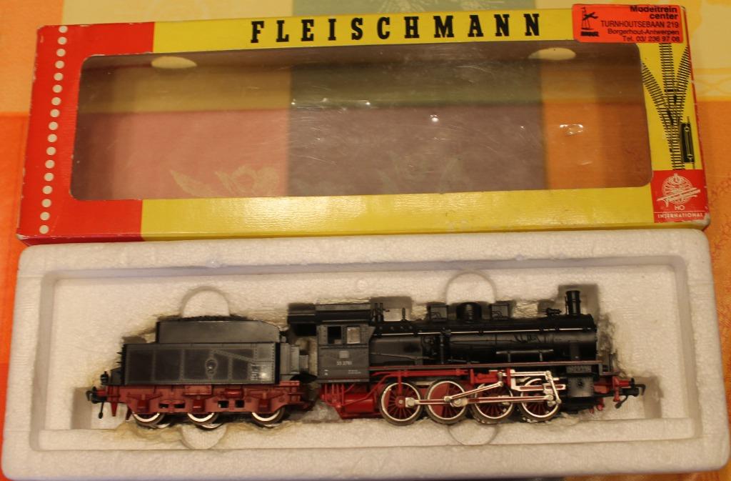 Fleischmann HO 4145 Locomotive vapeur BR 55 2781 DB, Analogique, Enlèvement ou Envoi, Fleischmann, Locomotive