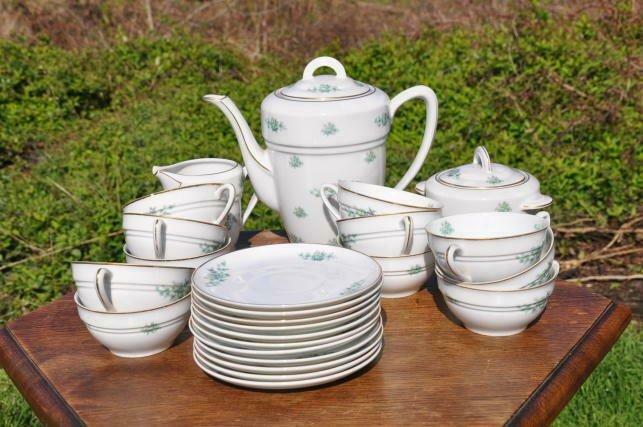 service a café en porcelaine 11 personnes, Antiquités & Art, Curiosités & Brocante, Enlèvement ou Envoi
