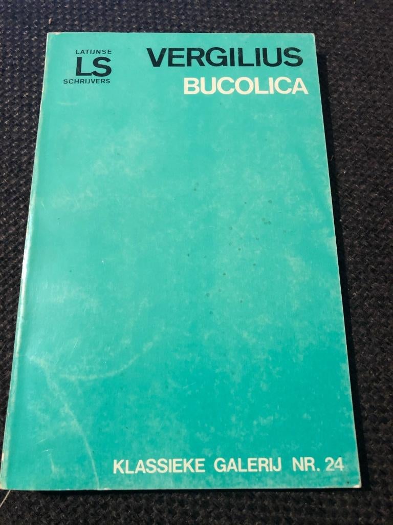 Klassieke galerij nr 24: Bucolica - Vergilius, Boeken, Gelezen, België, Vergilius, Ophalen of Verzenden