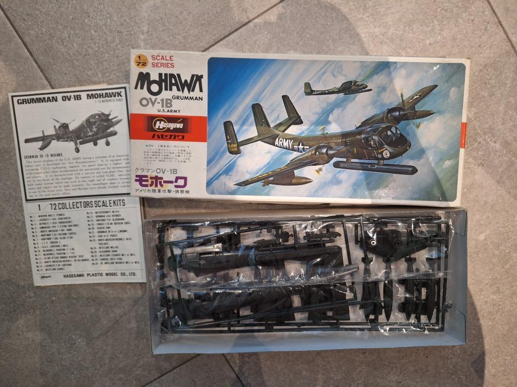 Hasegawa Grumman OV-1B Mohawk, Hobby & Loisirs créatifs, Modélisme | Avions & Hélicoptères, Enlèvement, Hasegawa