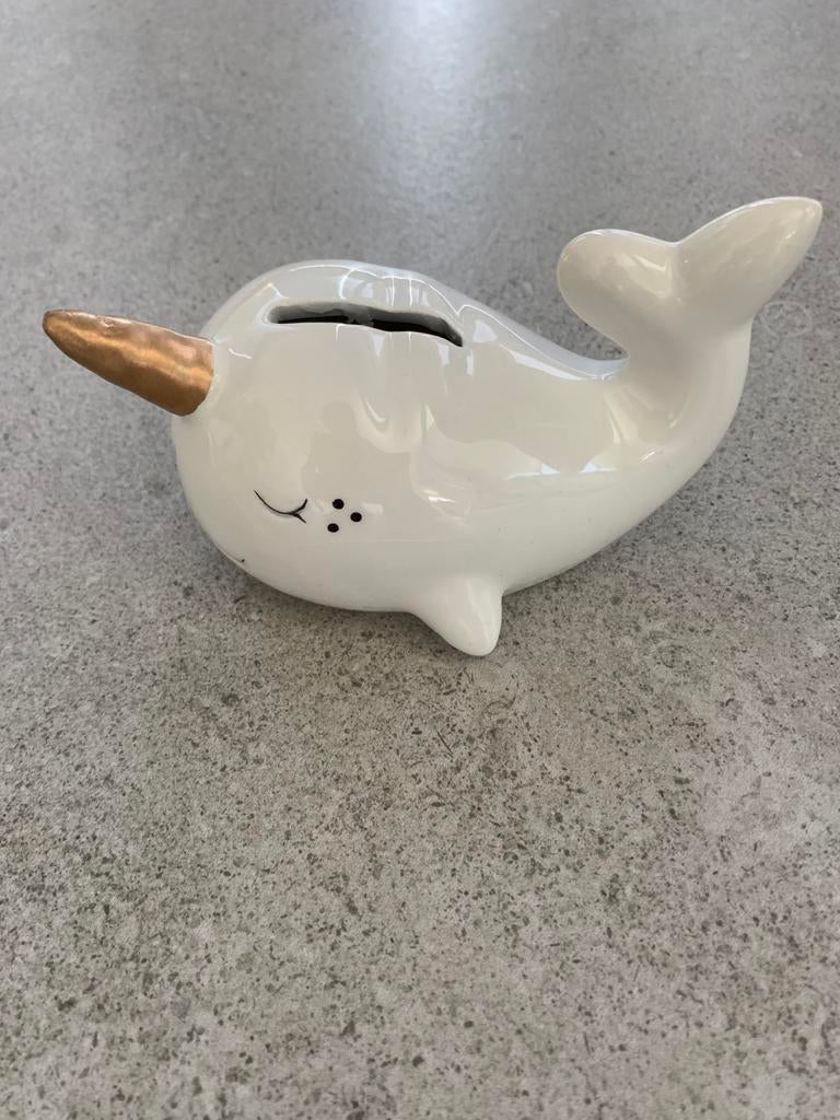Spaarpot walrus, Ophalen, Zo goed als nieuw