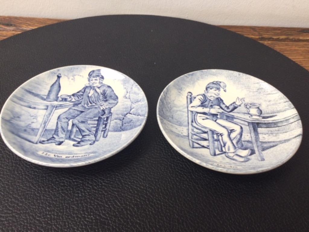 Set van 2 kommen Boch Delft, Antiek en Kunst, Ophalen of Verzenden