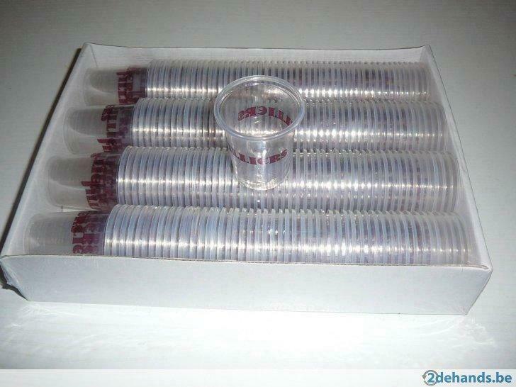 Plastieken bekers 5 cl en 10 cl - Jeneverglas, Enlèvement ou Envoi, Neuf, Verre ou Verres