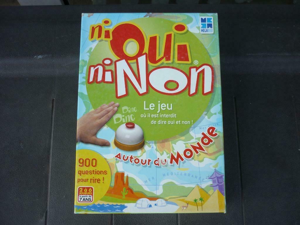 Jeu de société - Ni Oui Ni Non Autour du Monde, Hobby & Loisirs créatifs, Trois ou quatre joueurs, Enlèvement ou Envoi, Utilisé