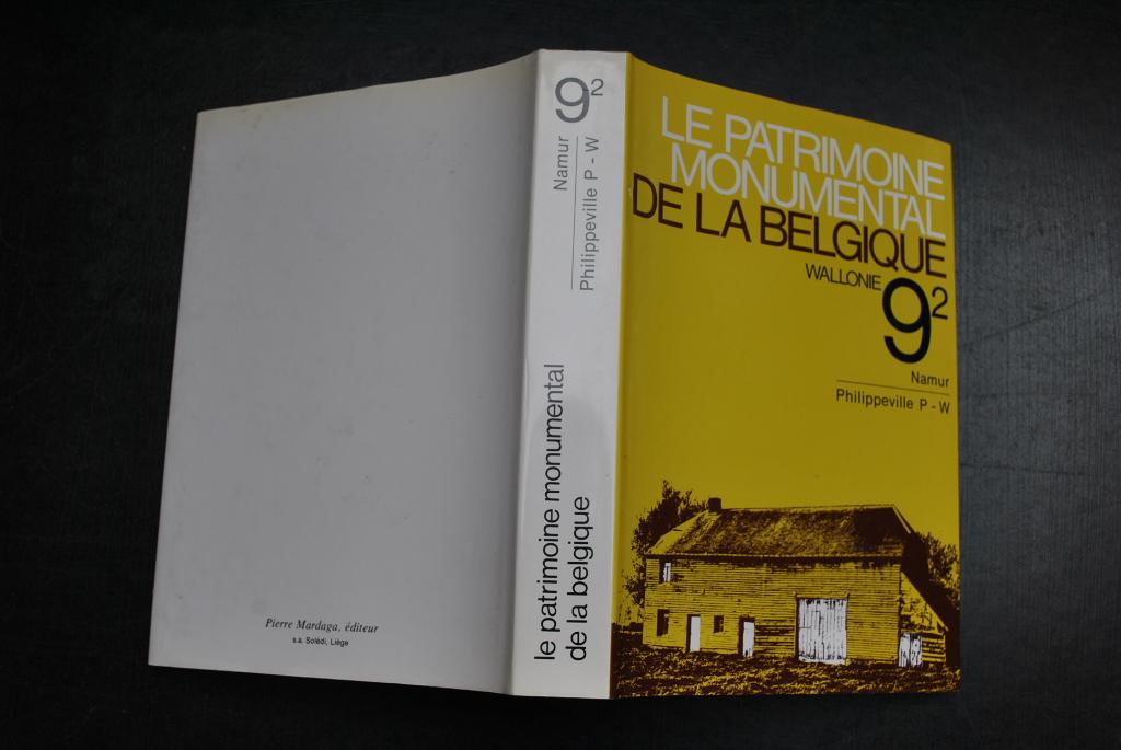 Patrimoine monumental de la Belgique Namur 9-2 Philippeville, Livres, Enlèvement ou Envoi, Utilisé
