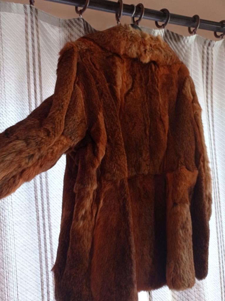 Manteau en fourrure taille 44, Enlèvement, Taille 42/44 (L)