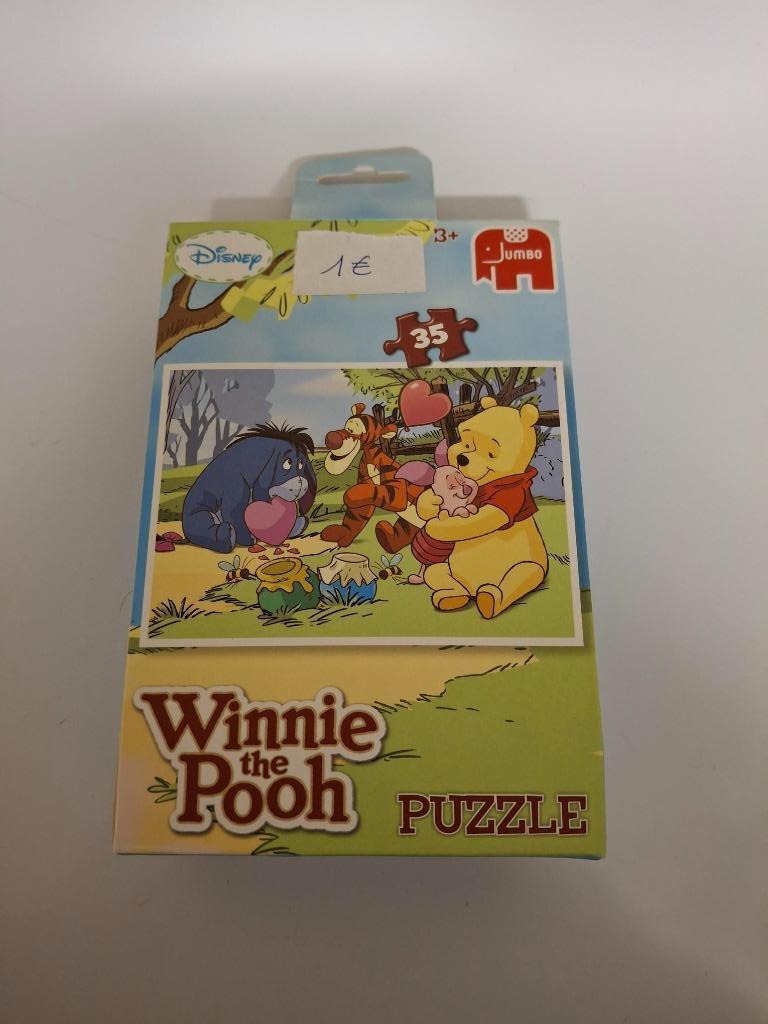 Puzzel Winnie the Pooh 35 stuks, Ophalen, 10 tot 50 stukjes, Gebruikt