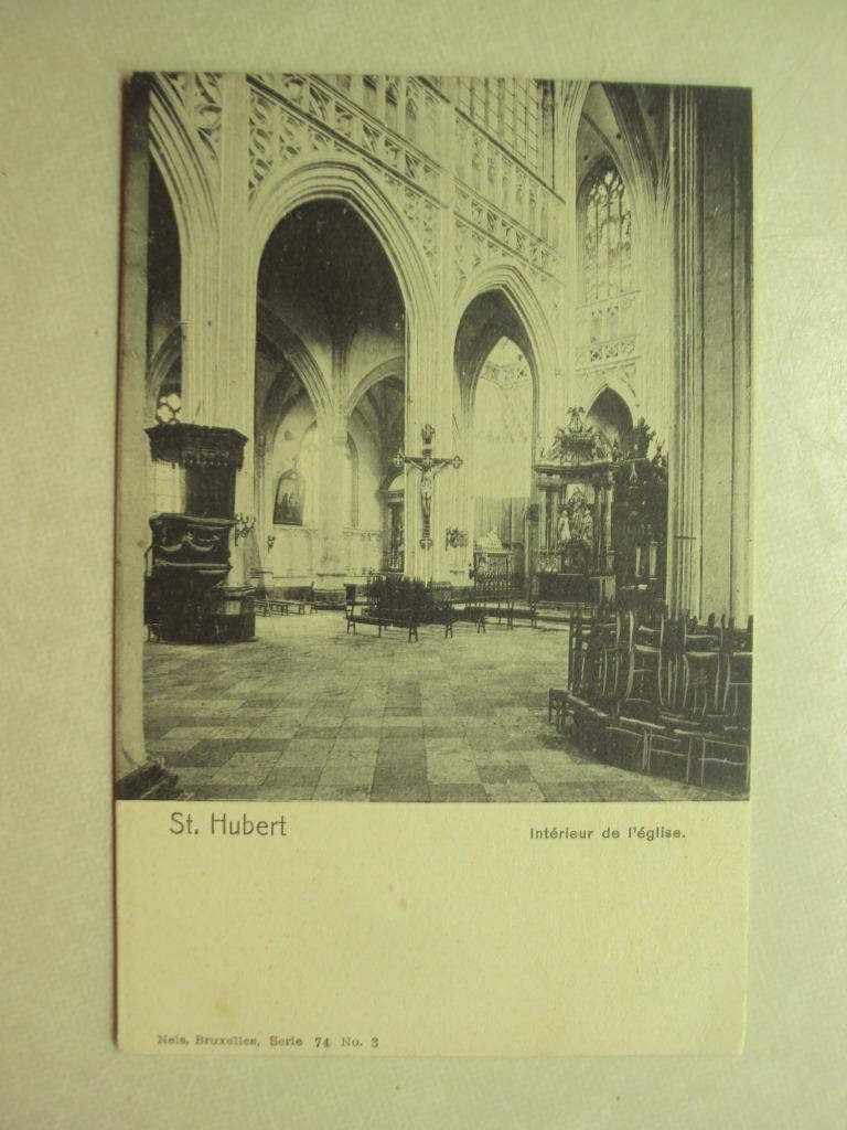 49212 - ST-HUBERT - INTERIEUR DE L'EGLISE, Enlèvement ou Envoi