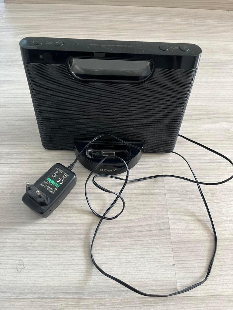 Sony RDP dock, Ophalen, Zo goed als nieuw