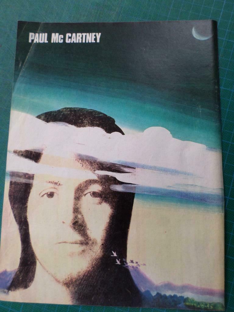 Paul Mc Cartney - poster A4 - 1973, A4 of kleiner, Ophalen of Verzenden, Muziek, Rechthoekig Staand