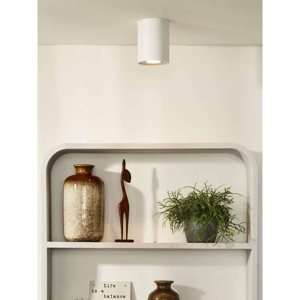 Lucide TUBE Plafondspot - Wit - 5 stuks - perfecte staat, Enlèvement ou Envoi, Comme neuf, Spot encastrable ou Spot mural, LED