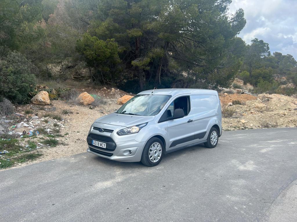 Ford Transit Connect 1.6tdci 95pk Euro5b Airco, Voorwielaandrijving, Stof, Zwart, 4 cilinders