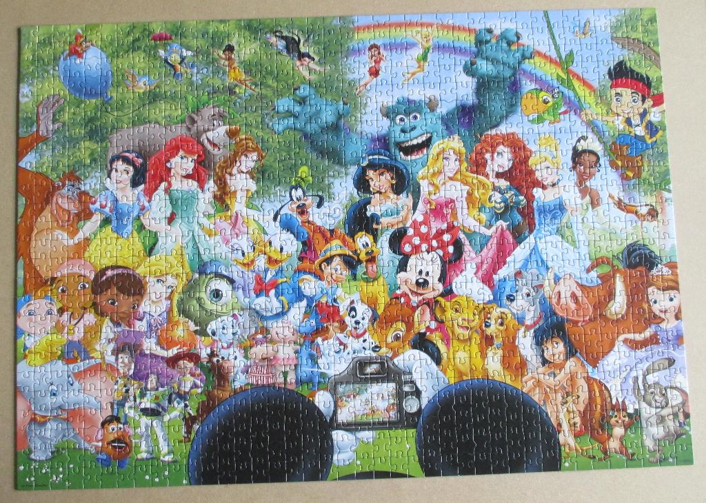 puzzel educa disney 1000, Ophalen, 500 t/m 1500 stukjes, Zo goed als nieuw, Legpuzzel