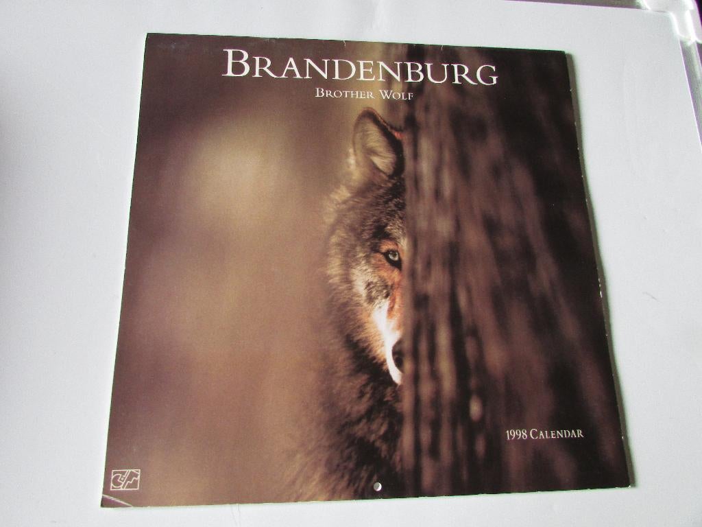 BRANDEBOURG, FRÈRE LOUP ; CALENDRIER VINTAGE, Divers, Calendriers, Enlèvement ou Envoi, Calendrier mensuel, Utilisé