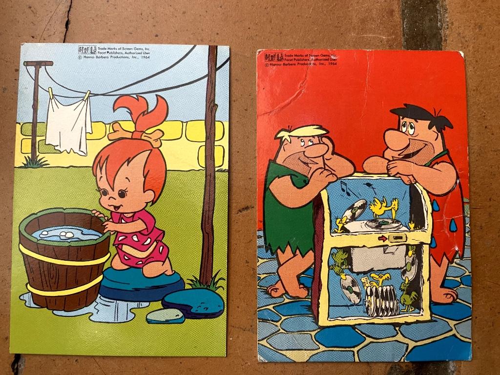 Albumplaatjes Flintstones 1964, Verzamelen, Ophalen of Verzenden, Overige figuren, Gebruikt, Plaatje, Poster of Sticker