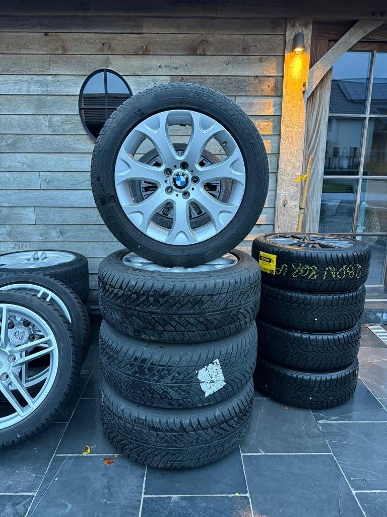 Originele BMW X5/ X7 Winterset 19" / Runflat Good Year, Gebruikt, Banden en Velgen, Winterbanden, Personenwagen