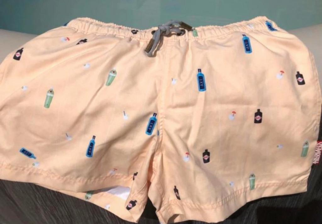 Short de bain Animaux Tropeau Small (Yellow Boozy), Short de bain, Animaux Tropeau, Taille 46 (S) ou plus petite, Jaune