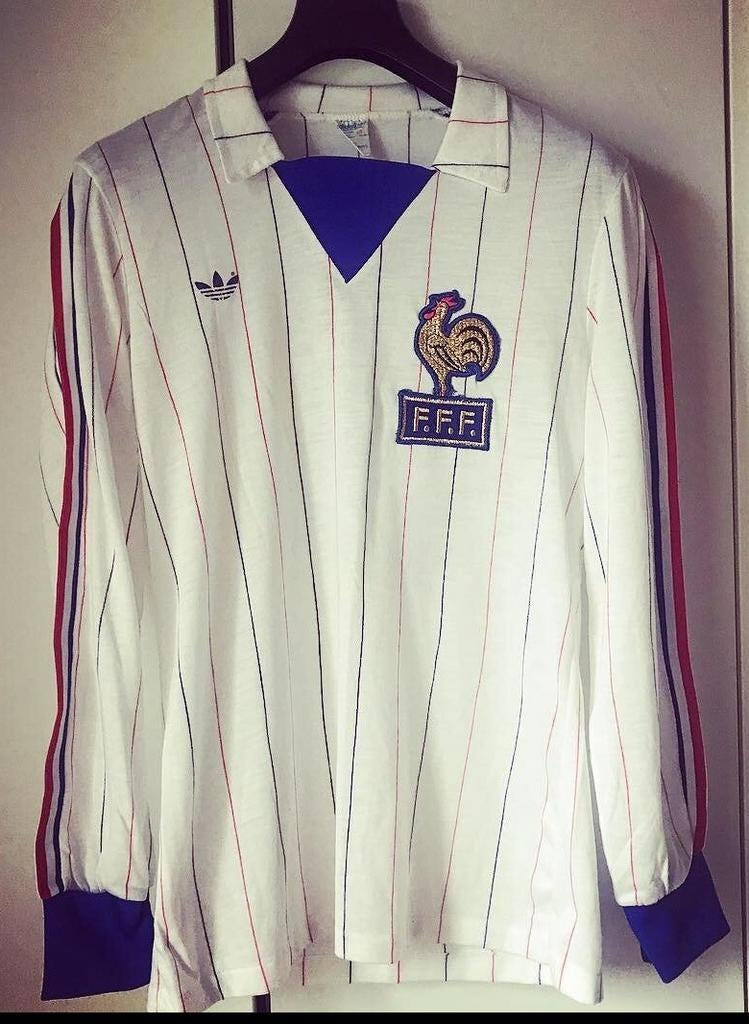 Frankrijk Michel Platini Uitshirt Origineel Finale 1980, Envoi