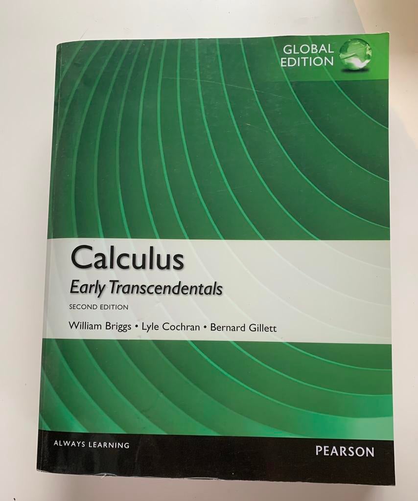Calculus Early Transcendentals, Boeken, Ophalen, Gelezen, Natuurwetenschap