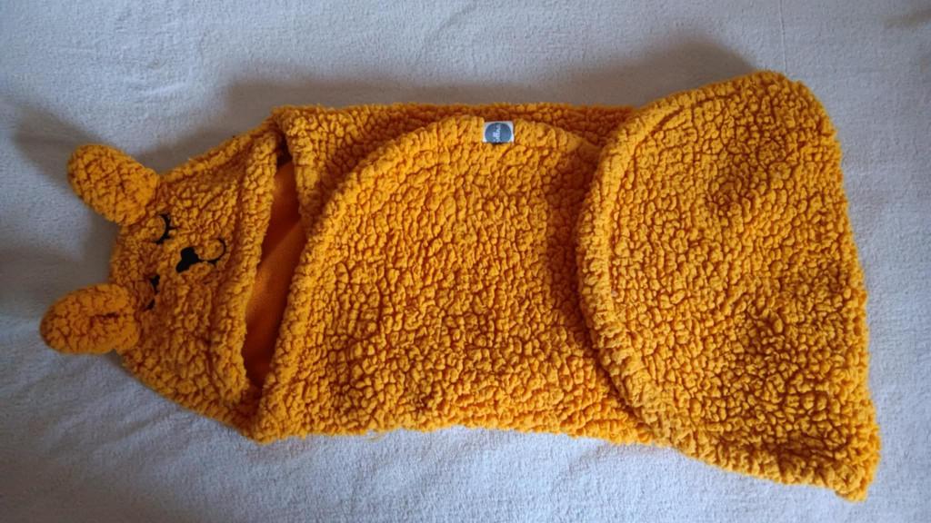 Wikkeldoek Jollein / teddy oker, Ophalen, Gebruikt