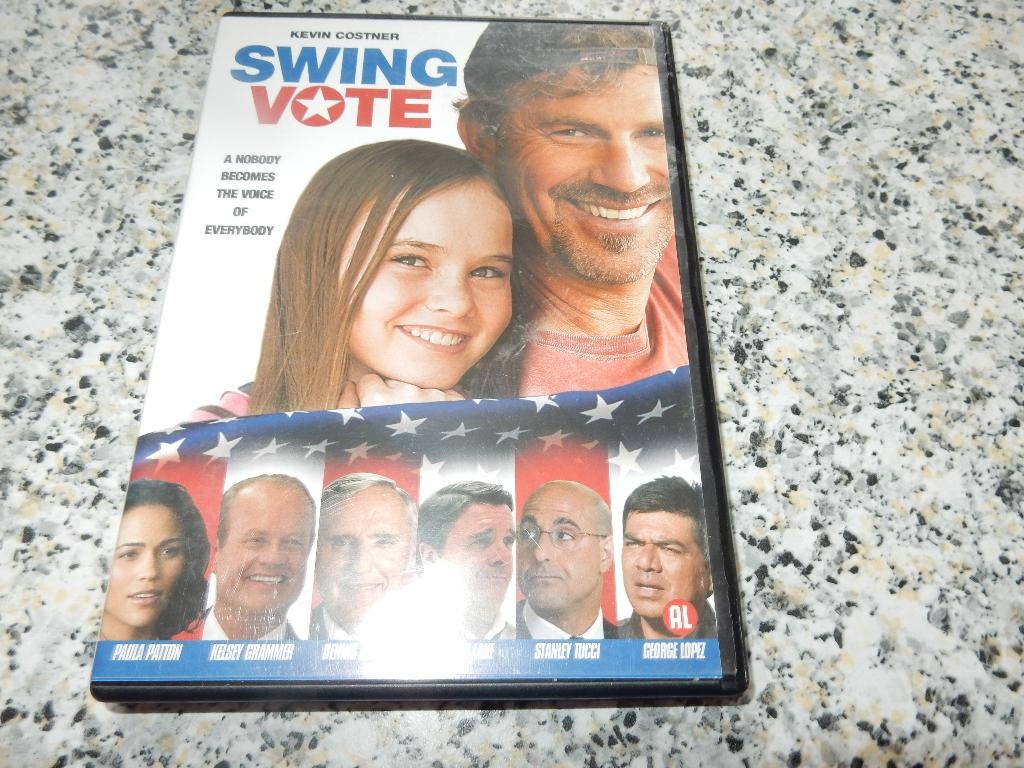 nr.1807- Dvd: swing vote - komedie, Tous les âges, Enlèvement ou Envoi