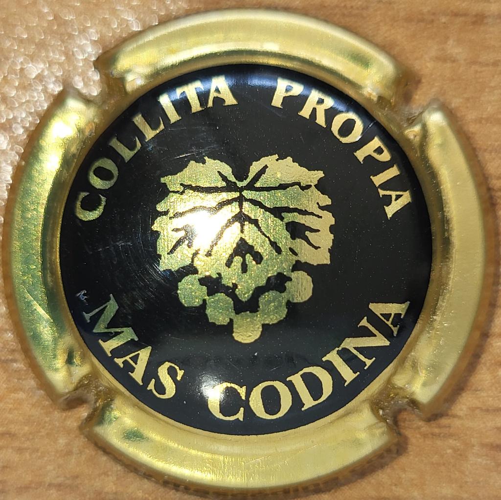 Capsule Cava d'Espagne MAS CODINA noir & or nr.02e, Enlèvement ou Envoi, Neuf, Espagne, Autres types