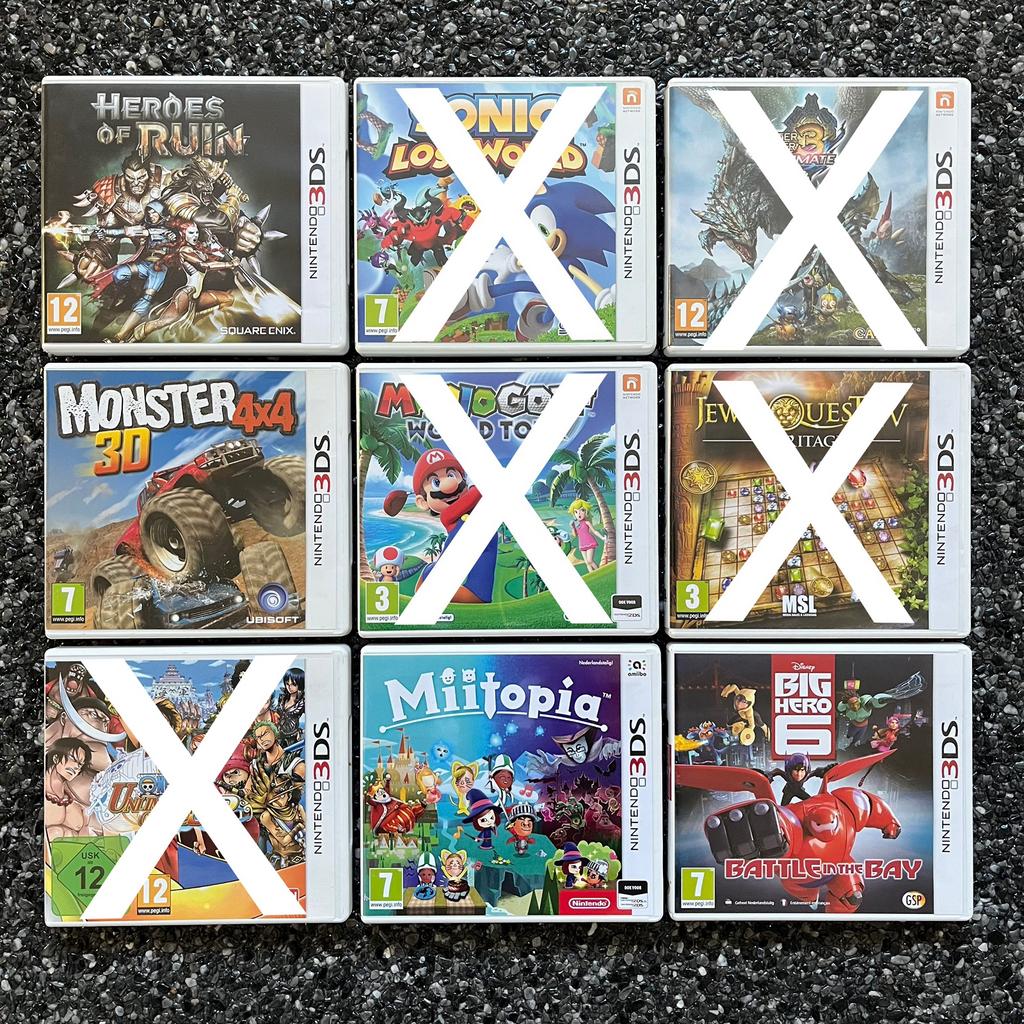 Nintendo 3DS Spelletjes deel #3, Ophalen of Verzenden, Zo goed als nieuw