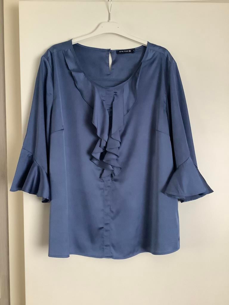 Blouses van River Woods  Mt 40, Kleding | Dames, Blouses en Tunieken, Maat 38/40 (M), Blauw, River Woods, Ophalen of Verzenden