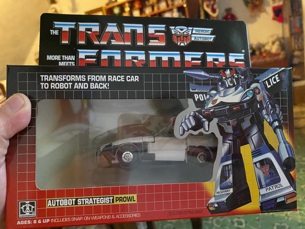 Transformers G1 Autobots Prowl en Boite 100%, G1, Enlèvement ou Envoi, Neuf, Autobots
