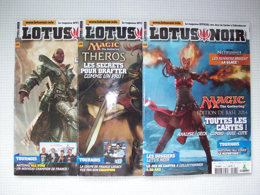 Lot de magazines Lotus Noir en français, Ophalen of Verzenden, Gebruikt, Boek of Catalogus