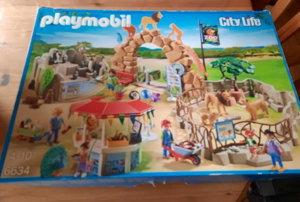 Playmobil Zoo 6634, Enlèvement, Utilisé, Ensemble complet
