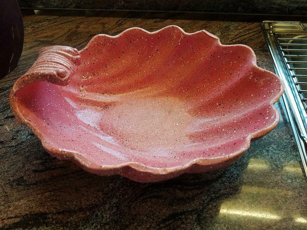 Bloempot/schaal in vorm van een schelp, Ophalen of Verzenden