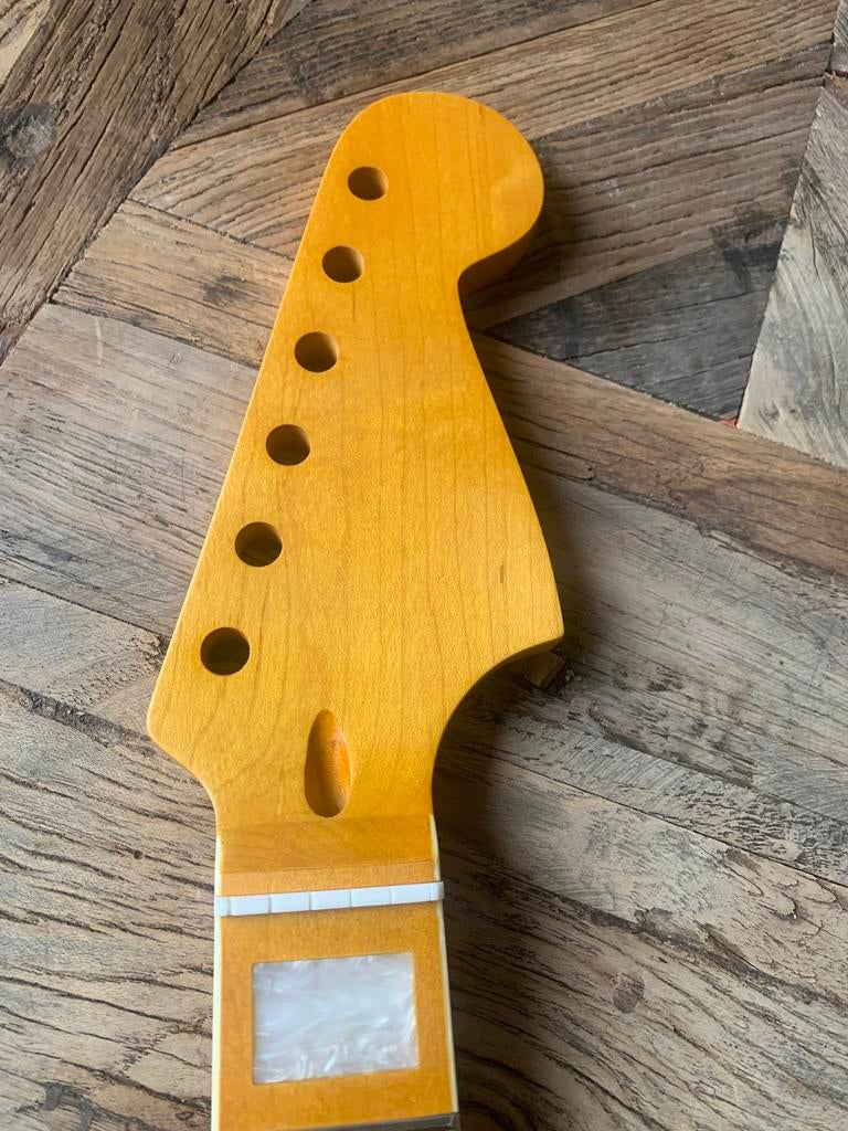 Jazzmaster/stratocaster hals “ Maple met white block inlays, Musique & Instruments, Envoi