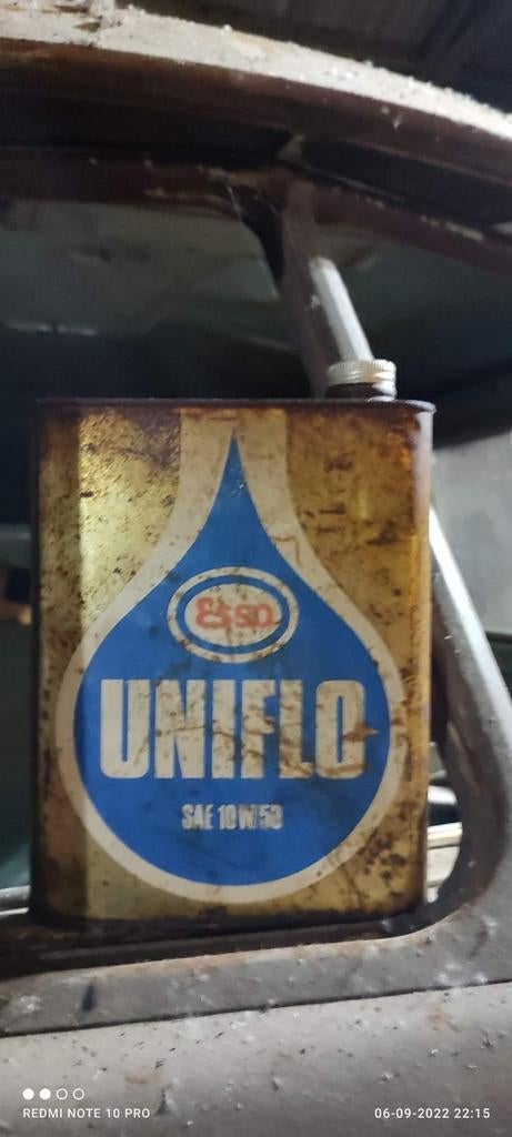 Ancienne bouteille d'huile Esso, Enlèvement ou Envoi, Maison et Meubles