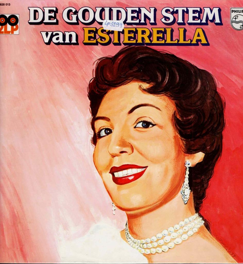 2 x Vinyl, LP   -   La Esterella – De Gouden Stem ...., Enlèvement ou Envoi, Autres formats
