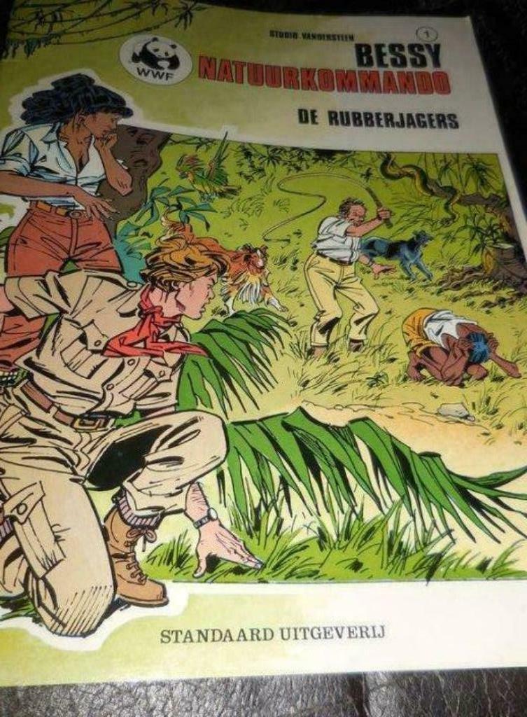 [144] strip bessy natuurkommando nr 1-2, Meerdere stripboeken, Ophalen of Verzenden, Gelezen
