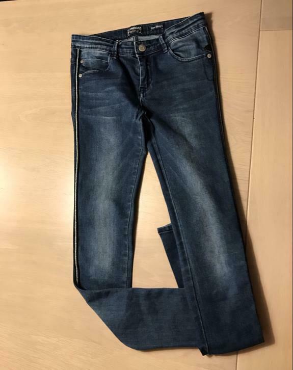 Indian blue jeans - maat 164 (14 jaar), Ophalen of Verzenden