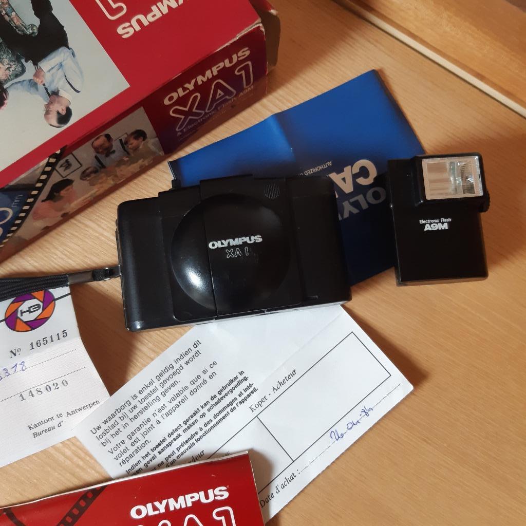 Vintage Olympus XA1 ( 1984), Enlèvement ou Envoi, Utilisé, Compact, Olympus