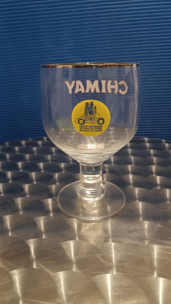 Verre Chimay 33cl circuit historique de Laon, Enlèvement ou Envoi, Comme neuf