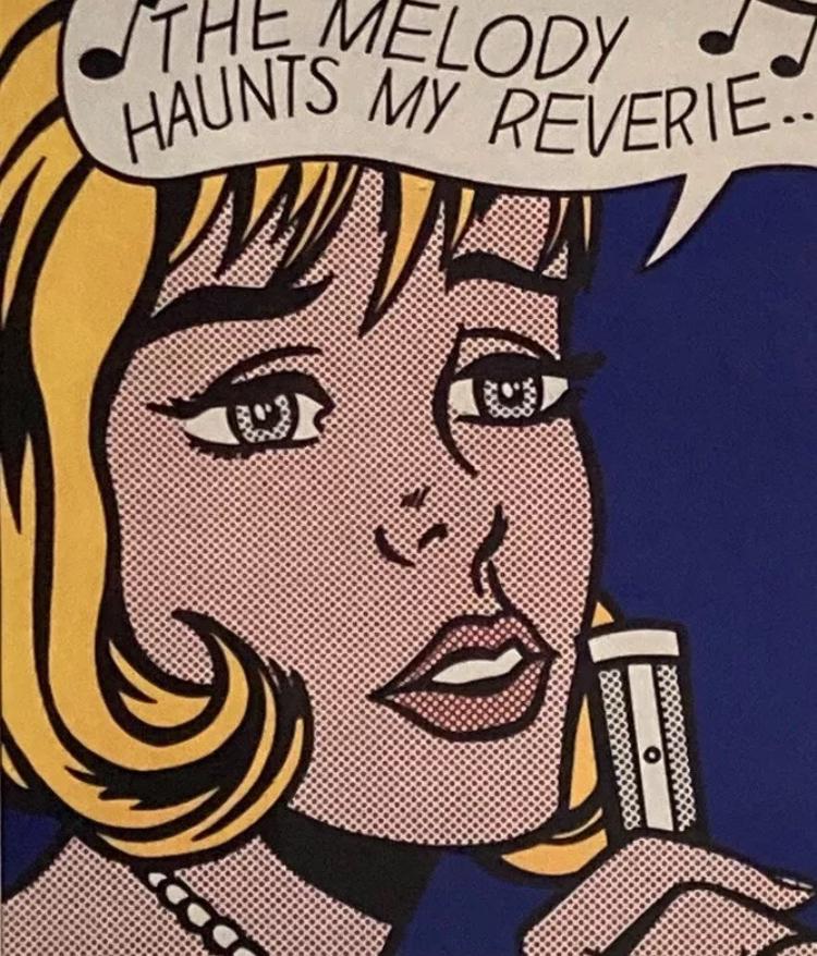 Roy Lichtenstein: ingelijste lithografie met certificaat, Antiek en Kunst, Ophalen of Verzenden