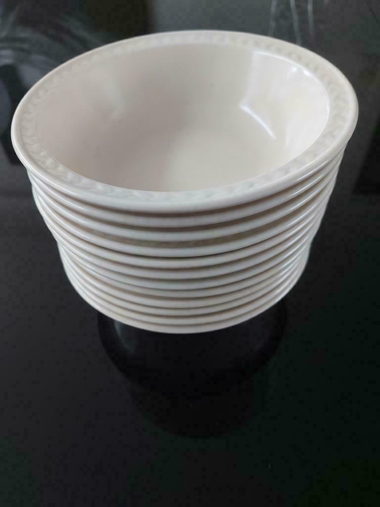 SERVIES, Ophalen of Verzenden, Nieuw, Porselein, Kom(men)