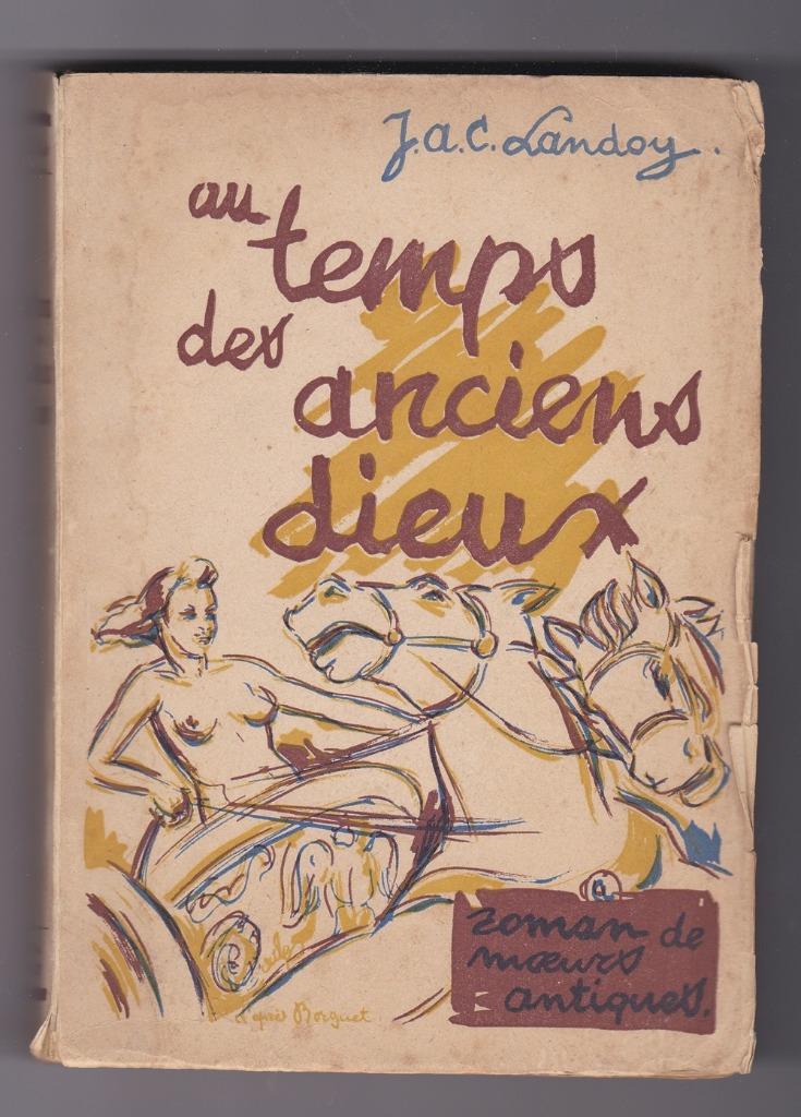 J.A.C. Landoy - Au temps des anciens dieux, Enlèvement ou Envoi, Belgique, Utilisé, J.A.C. Landoy