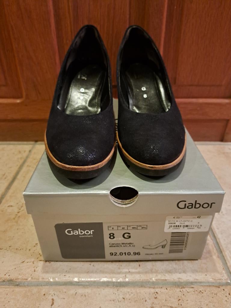 Damesschoenen, Ophalen, Pumps, Blauw, Gabor